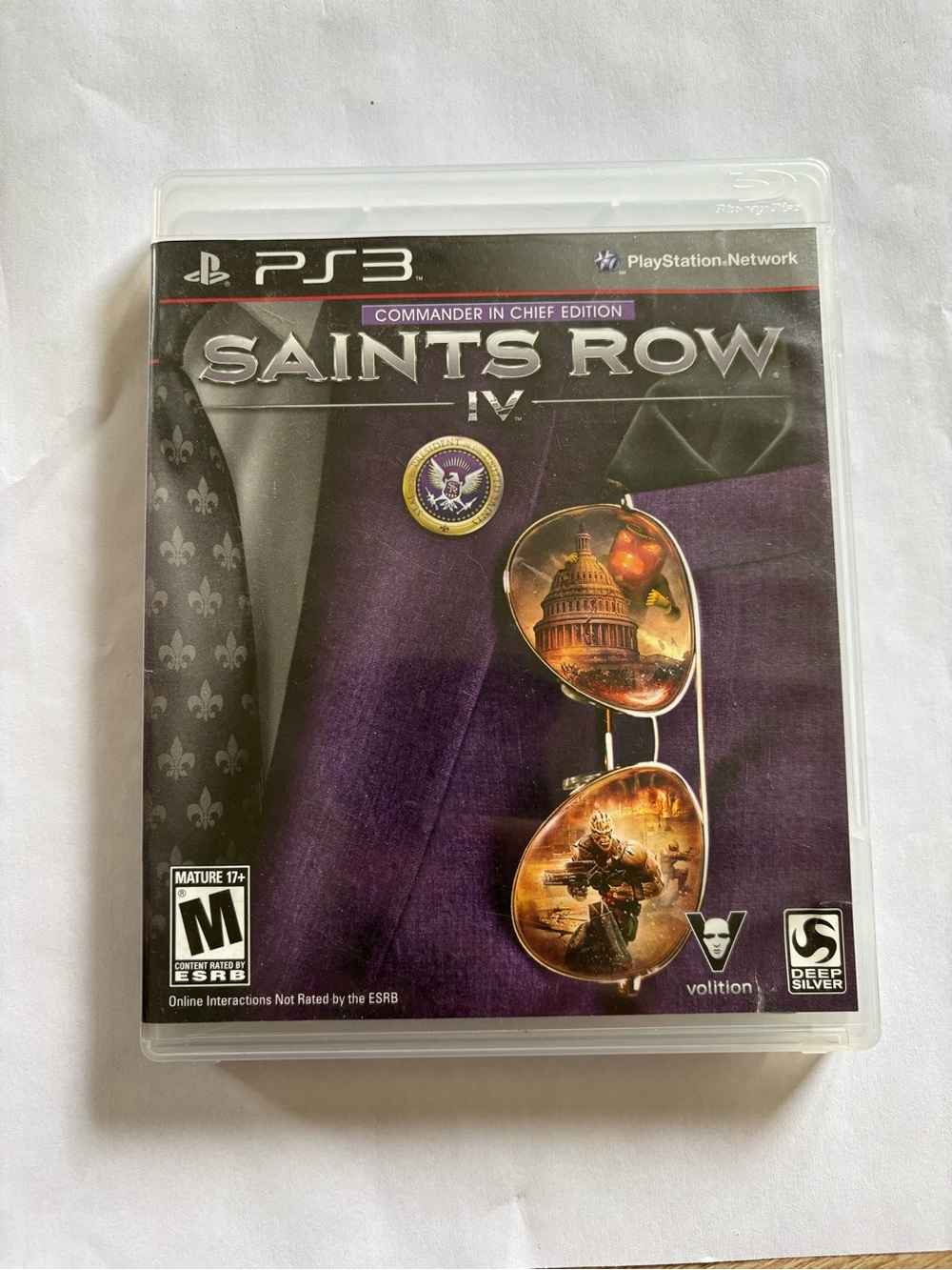 Saints Row IV 4 PS3 Commander in Chief Edition PlayStation 3 Video Game
